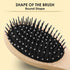 Wooden Oval Hair Brush